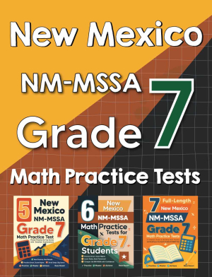New Mexico NM-MSSA Grade 7 Math Preparation Bundle cover