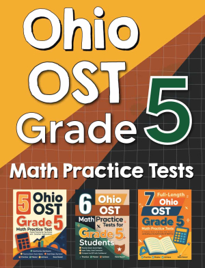 Ohio OST Grade 5 Math Preparation Bundle cover