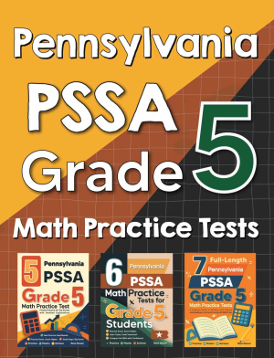 Pennsylvania PSSA Grade 5 Math Preparation Bundle cover