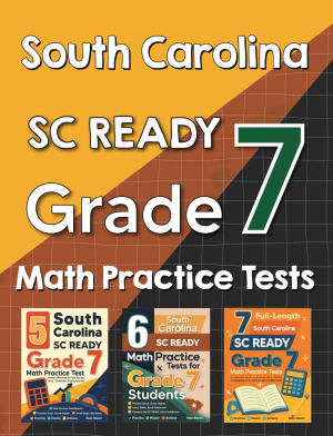 South Carolina SC READY Grade 7 Math Preparation Bundle cover