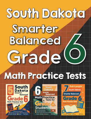 South Dakota Smarter Balanced Grade 6 Math Preparation Bundle cover