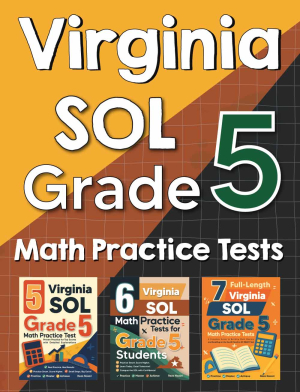 Virginia SOL Grade 5 Math Preparation Bundle cover