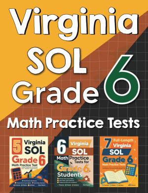 Virginia SOL Grade 6 Math Preparation Bundle cover