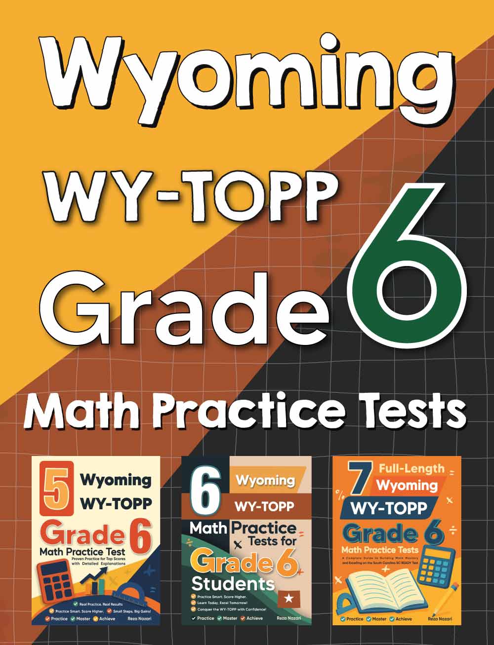 Wyoming WY-TOPP Grade 6 Math Preparation Bundle