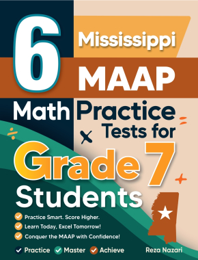 6 Mississippi MAAP Grade 7 Math Practice Tests