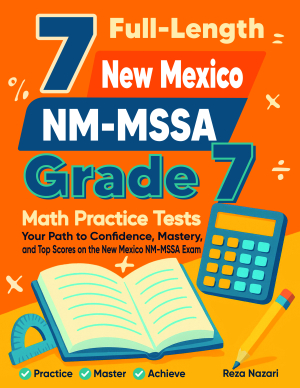 7 New Mexico NM-MSSA Grade 7 Math Practice Tests cover