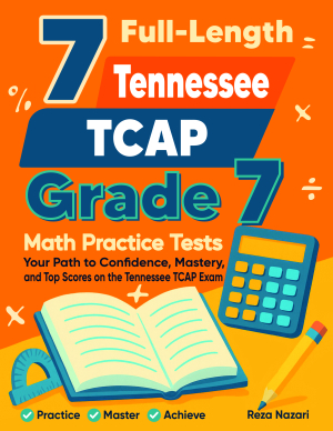 7 Tennessee TCAP Grade 7 Math Practice Tests cover