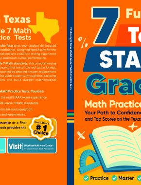 7 Texas STAAR Grade 7 Math Practice Tests