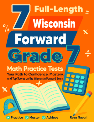 7 Wisconsin Forward Exam Grade 7 Math Practice Tests cover