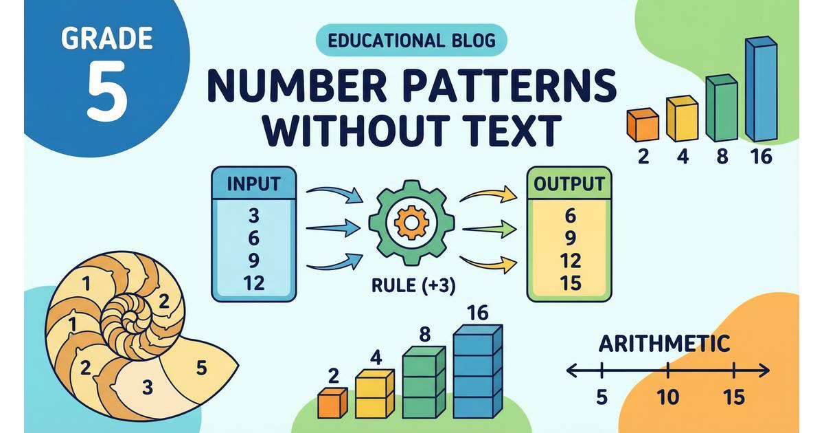 Number Patterns for 5th Grade: Sequences and Rules - Effortless Math ...