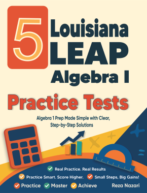 5 Louisiana LEAP Algebra I Practice Tests