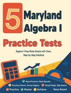 5 Maryland MCAP Algebra I Practice Tests