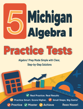 5 Michigan M-STEP Algebra I Practice Tests