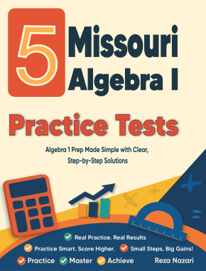 5 Missouri MAP Algebra I Practice Tests