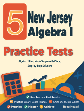 5 New Jersey NJSLA Algebra I Practice Tests