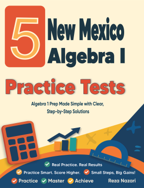 5 New Mexico NM-MSSA Algebra I Practice Tests
