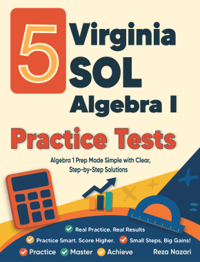 5 Virginia SOL Algebra I Practice Tests