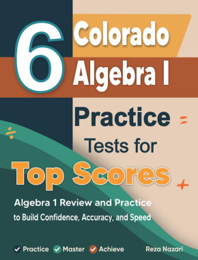 6 Colorado CMAS Algebra I Practice Tests for Top Scores