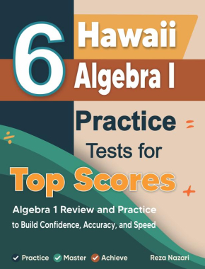 6 Hawaii Smarter Balanced Algebra I Practice Tests for Top Scores