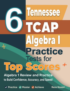 6 Tennessee TCAP Algebra I Practice Tests for Top Scores