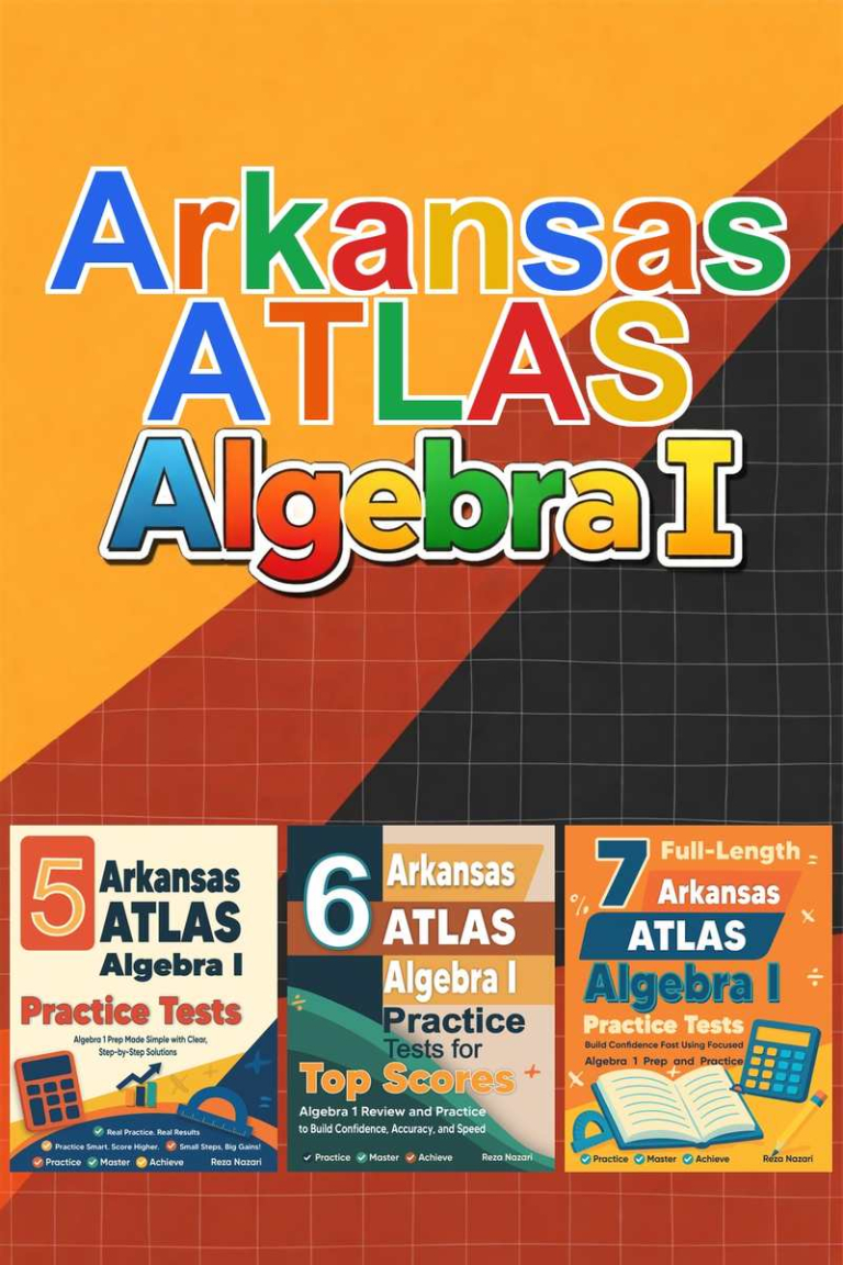 Arkansas ATLAS Algebra I Preparation Bundle cover