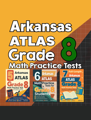 Arkansas ATLAS Grade 8 Math Preparation Bundle cover