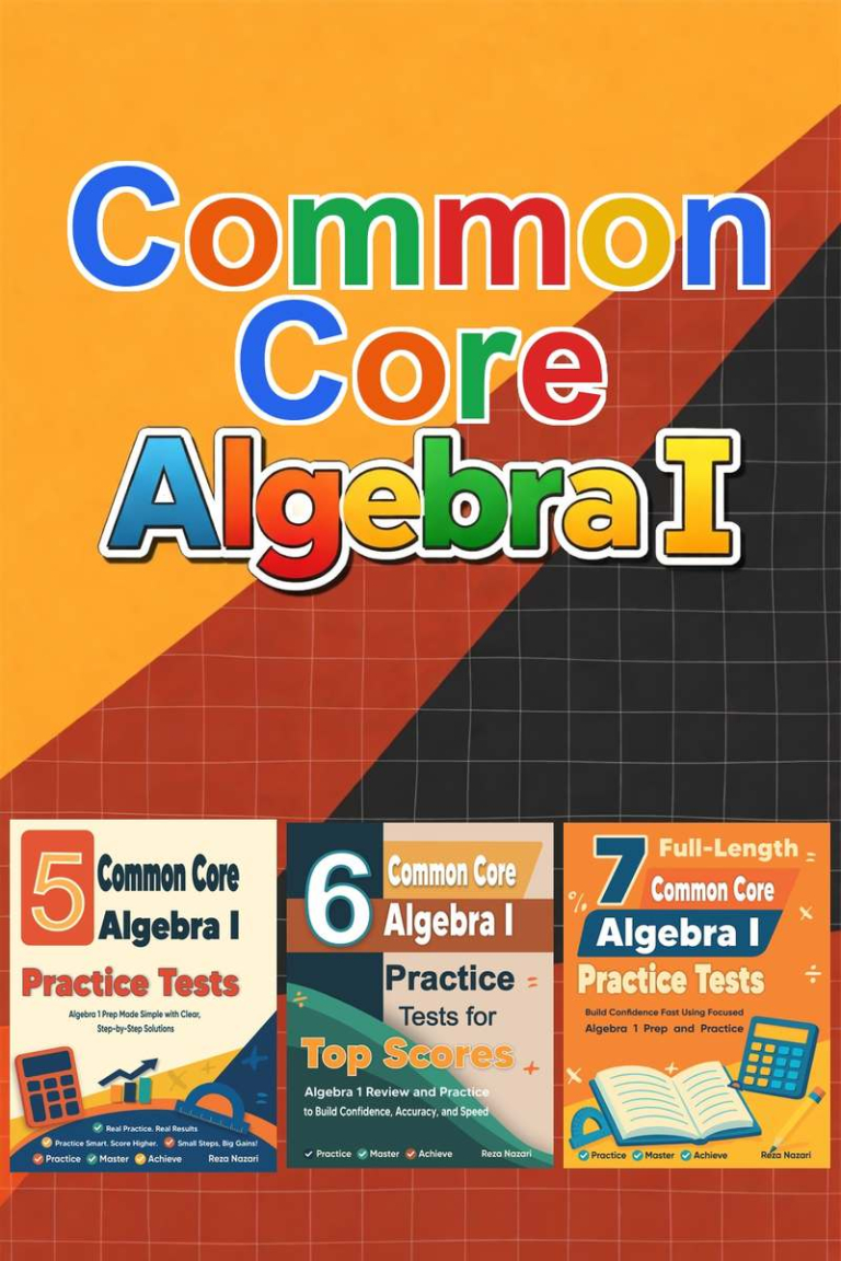 Common Core Algebra I Preparation Bundle cover