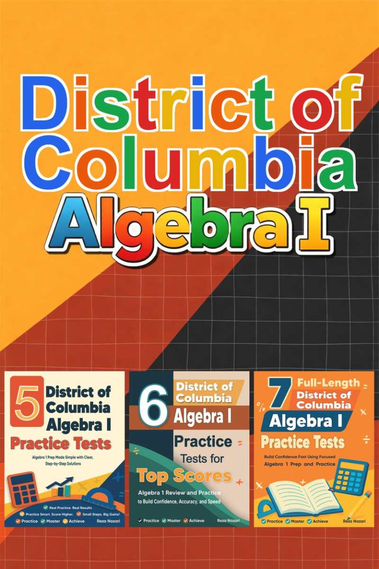 District of Columbia Algebra I Preparation Bundle cover