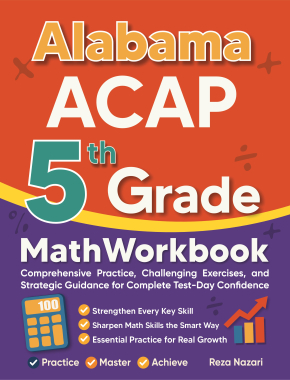 Alabama ACAP 5th Grade Math Workbook