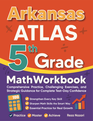Arkansas ATLAS 5th Grade Math Workbook cover
