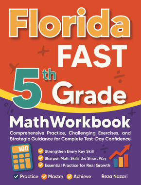 Florida FAST 5th Grade Math Workbook