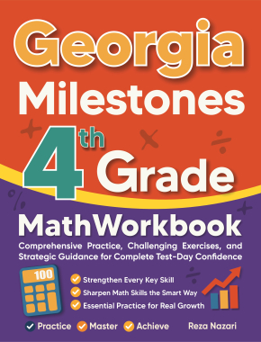 Georgia Milestones 4th Grade Math Workbook