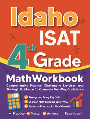 Idaho ISAT 4th Grade Math Workbook