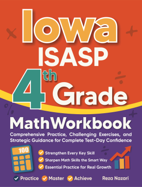 Iowa ISASP 4th Grade Math Workbook