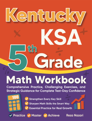 Kentucky KSA 5th Grade Math Workbook cover