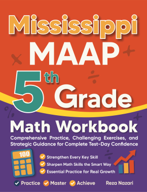 Mississippi MAAP 5th Grade Math Workbook
