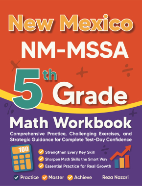 New Mexico NM-MSSA 5th Grade Math Workbook