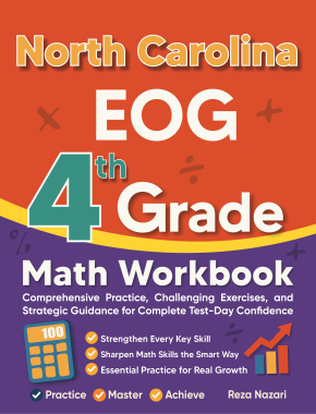 North Carolina EOG 4th Grade Math Workbook