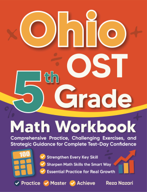 Ohio OST 5th Grade Math Workbook cover