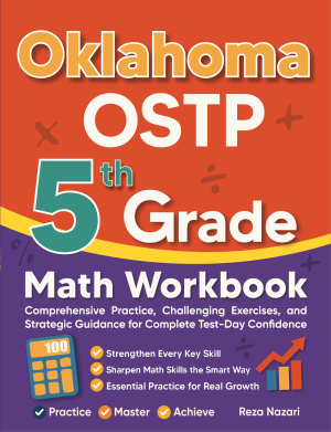 Oklahoma OSTP 5th Grade Math Workbook cover