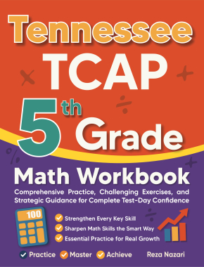 Tennessee TCAP 5th Grade Math Workbook