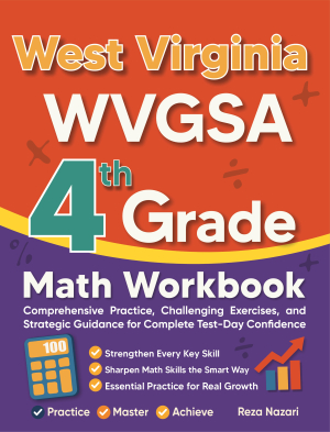 West Virginia WVGSA 4th Grade Math Workbook cover