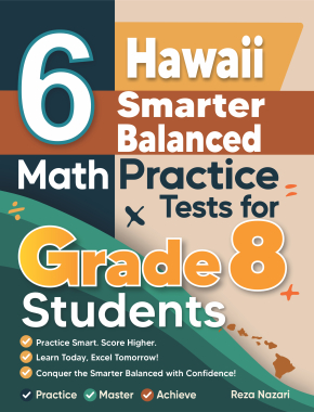 6 Hawaii Smarter Balanced Grade 8 Math Practice Tests