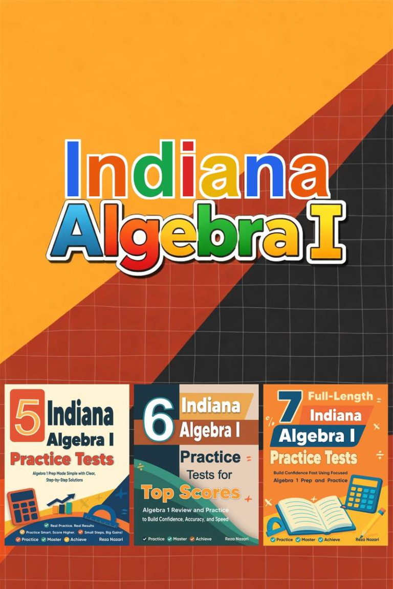 Indiana Algebra I Preparation Bundle cover