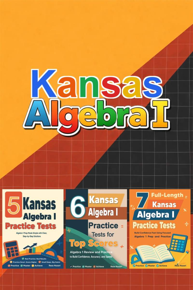 Kansas Algebra I Preparation Bundle cover