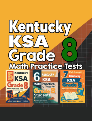 Kentucky KSA Grade 8 Math Preparation Bundle cover