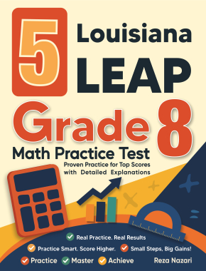 5 Louisiana LEAP Grade 8 Math Practice Tests