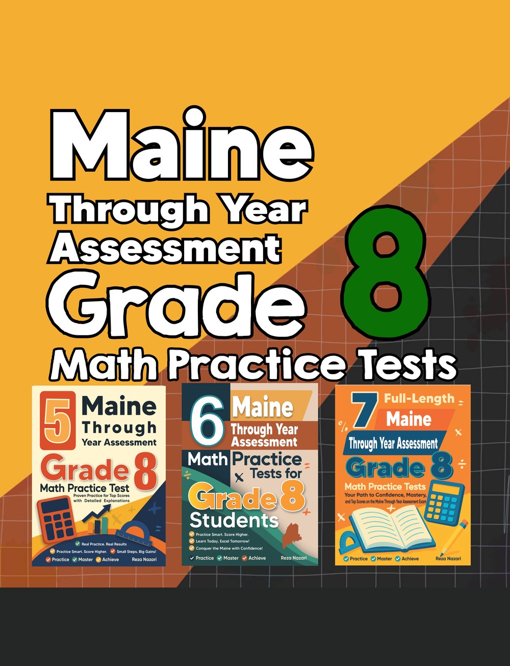7 Maine TYA Grade 8 Math Practice Tests