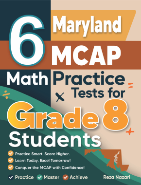6 Maryland MCAP Grade 8 Math Practice Tests