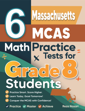 6 Massachusetts MCAS Grade 8 Math Practice Tests